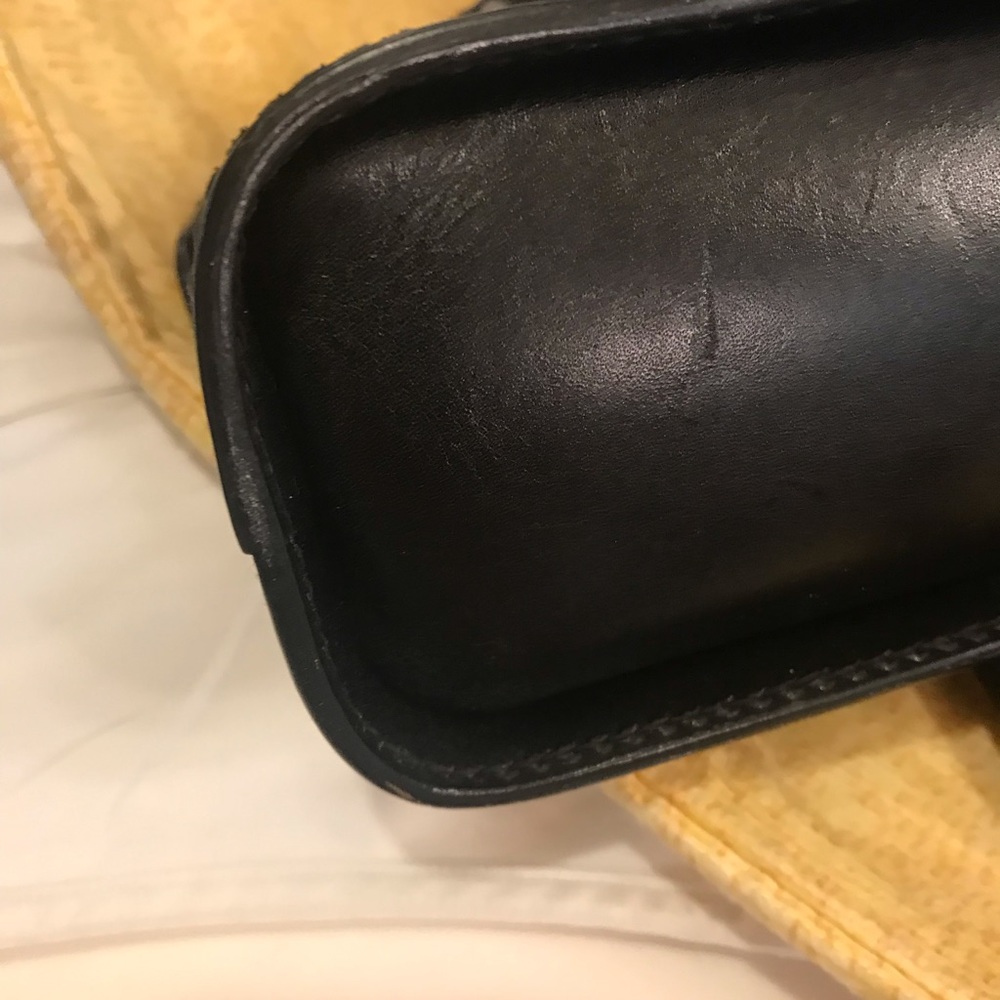 🎉HP🎉FENDI Vintage Leather Janus Mini Dome Bag - Picture 8 of 14